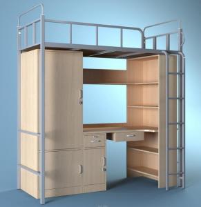 天津商務職業學院中標公寓床樣式